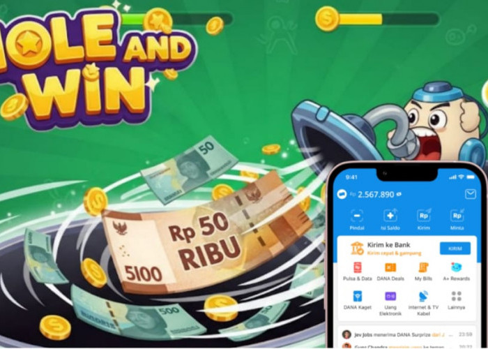 Cara Mudah Dapat Saldo DANA Gratis dari Game Hole and Win