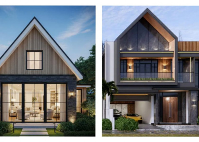 Tampil Beda dengan Atap Pelana: 5 Desain Fasad yang Penuh Karakter