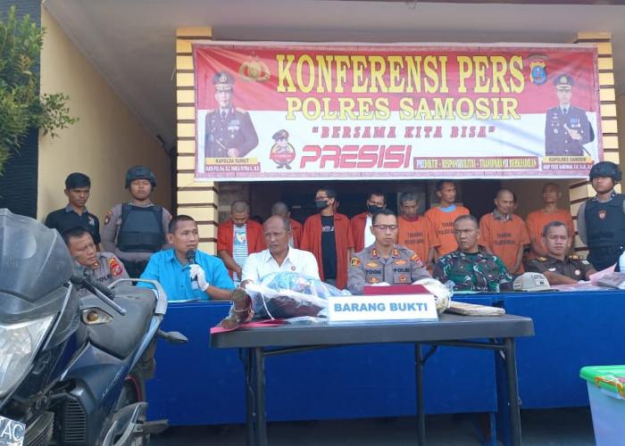 Kasus Pembunuhan 14 Tahun Lalu Diungkap Polres Samosir, Pelaku Ditangkap di OKU Sumatera Selatan