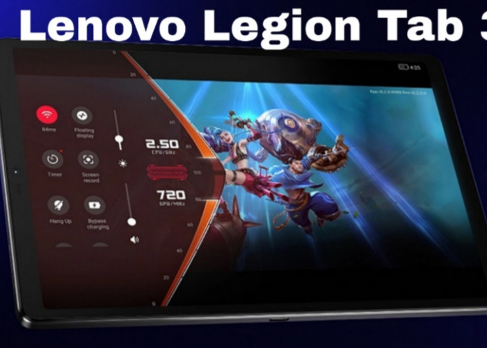 Lenovo Legion Tab 3, Tablet Gaming Premium dengan Layar 165Hz