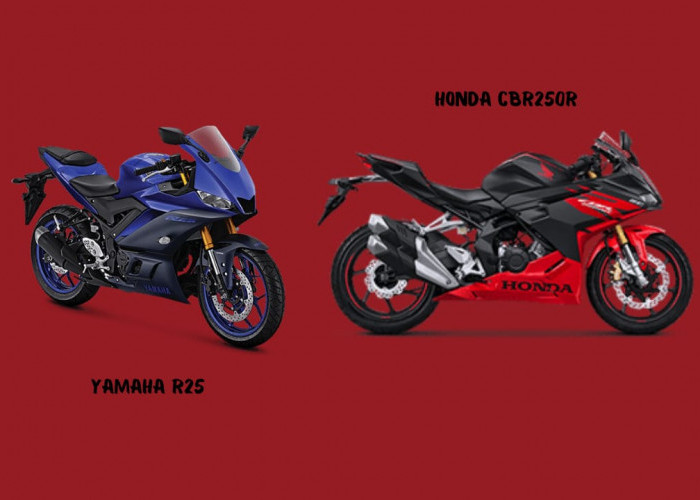 Lebih Kencang juga Tahan Lama Honda CBR250RR dan Yamaha R25 Miliki Desain Bak MotoGP, Ini Speknya..