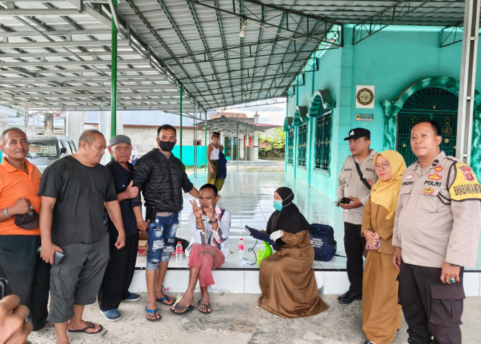 Pria Gangguan Jiwa Mengamuk di Pasar Prabumulih, Tim Gabungan Evakuasi ke Rumah Singgah