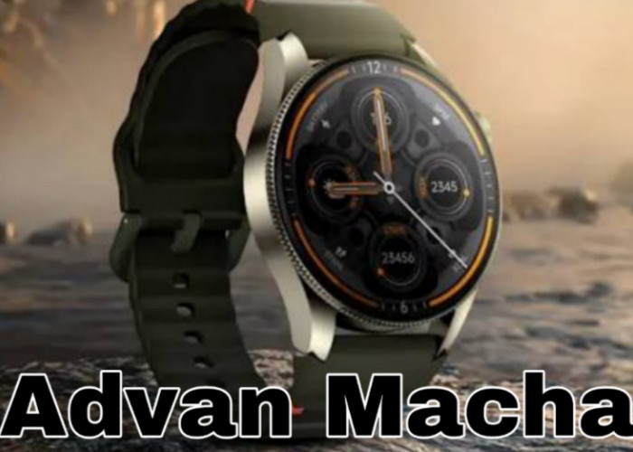 Advan Macha, Smartwatch Rp649 Ribuan dengan GPS Built-in dan Layar AMOLED, Cocok untuk Olahraga Tanpa HP