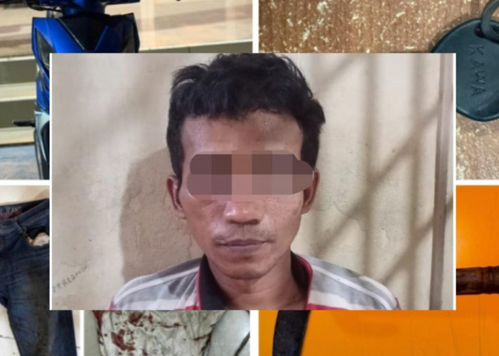 Polres Prabumulih Amankan Terduga Pencuri Motor di Cambai, Sempat Melawan Pakai Celurit