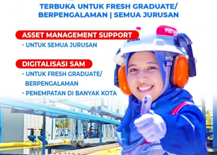 Fresh Graduate Berpengalaman Merapat! PT Pertamina Training Consulting Buka Lowongan Kerja, Cek Posisinya 