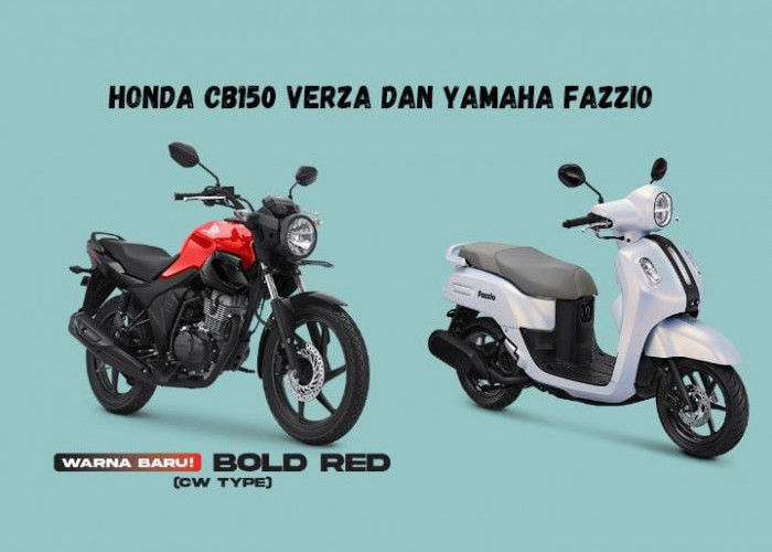 Honda Sport CB150 Verza Vs Yamaha Fazzio, Pilih Mana Untuk Aktivitas Harian?