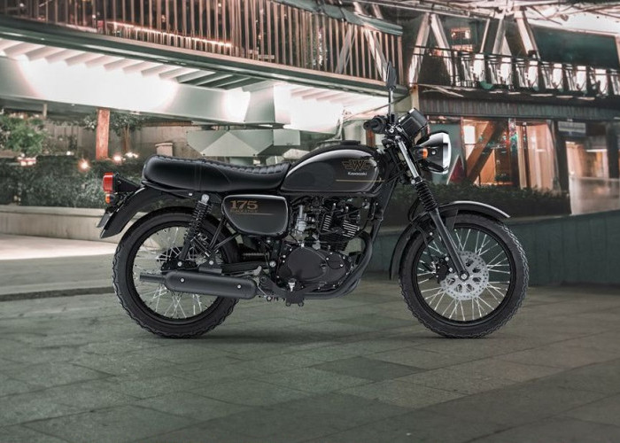 Begini Spesifikasi Kawasaki W175, Motor Adventure dengan Desain Klasik 