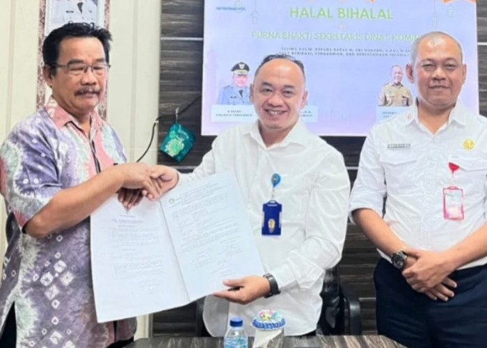 Edi Maksum Resmi Pensiun, Pengabdian Sekdin Kominfo Prabumulih Berakhir