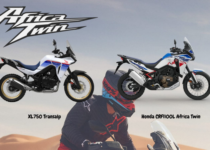 Adventure Bike : Spesifikasi CRF1100L Africa Twin dan XL750 Transalp, Teman Baru Bagi Penjelajah Jalanan