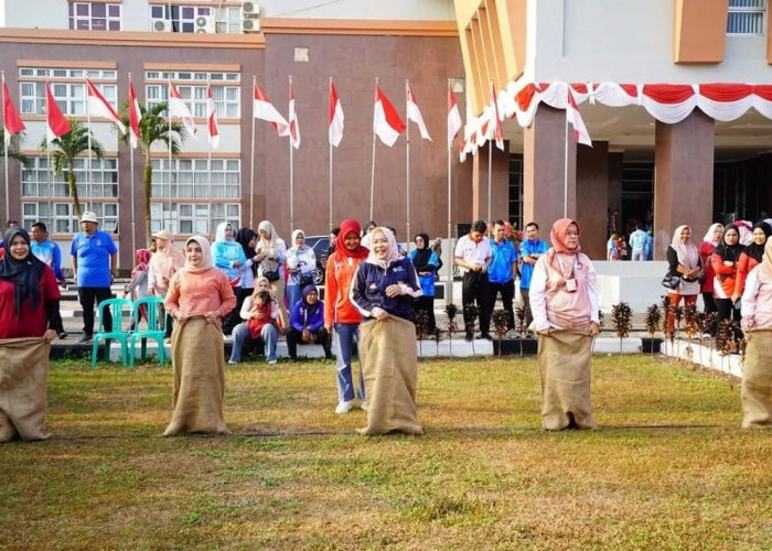 Semarak HUT ke-81 RI, Pemkot Prabumulih Gelar Senam, Lomba hingga Donor Darah