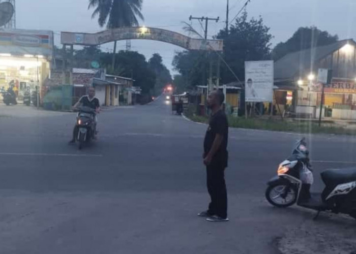 Waduh! Jalan Sudirman Desa Pangkul Minim Lampu Jalan, Sering Terjadi Kecelakaan 