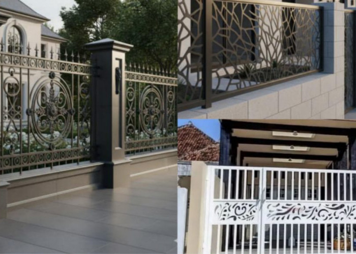 Pagar Rumah Jadi Makin Keren! Ini Inspirasi Kombinasi Besi Hollow dan Batu Alam