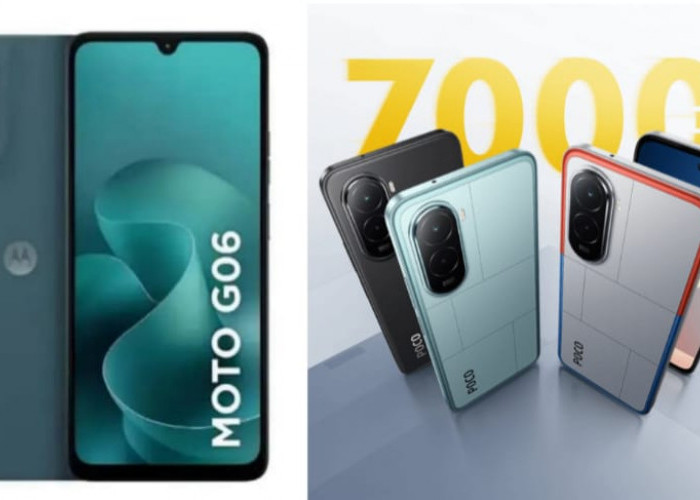 POCO M7 vs Motorola Moto G06 Power: Duel HP Murah Baterai 7000 mAh di 2025