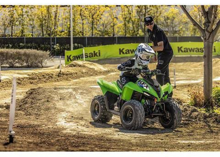 Kelebihan dan Kekurangan Kawasaki KFX90, ATV Youth dengan Transmisi Otomatis CVT 
