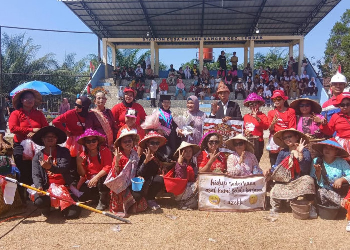 Karnaval HUT RI ke-81 di Talang Nangka Meriah, Warga Tampilkan Kostum Beragam Profesi