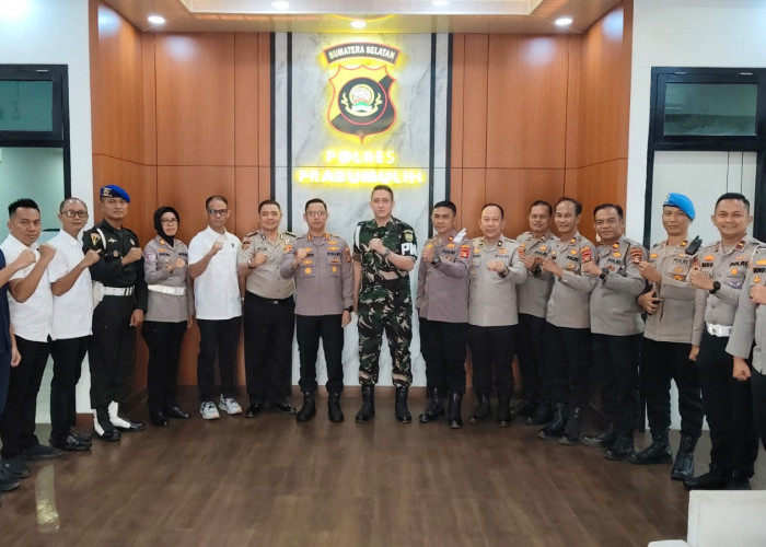 Kapolres Prabumulih Terima Kunjungan Dansubdenpom, TNI-Polri Perkuat Sinergi Jaga Kamtibmas