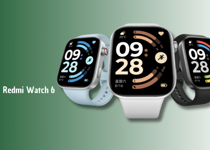 Redmi Watch 6 Resmi Meluncur: Layar 2,07 Inci AMOLED dan Baterai Awet 24 Hari