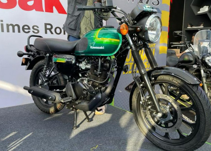 Fitur Keamanan Kawasaki W175 Street, Dibekali ABS untuk Berkendara Lebih Aman