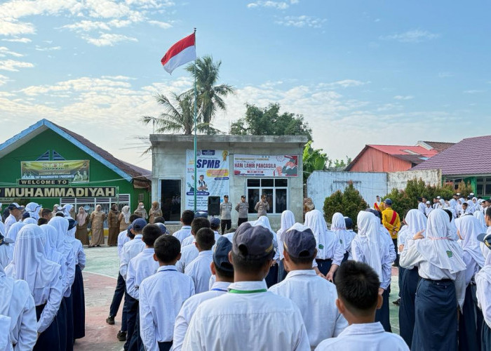 Polisi Masuk Sekolah, Pelajar Prabumulih Dibekali Waspada Narkoba hingga Judi Online