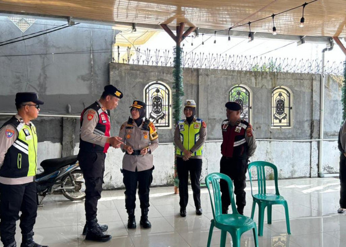 50 Personel Gabungan Amankan Ibadah Natal di Prabumulih
