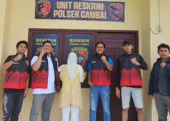 Iming-imingi Anak Bisa Kerja, Wanita 31 Tahun Diciduk Tim Elang Polsek Cambai