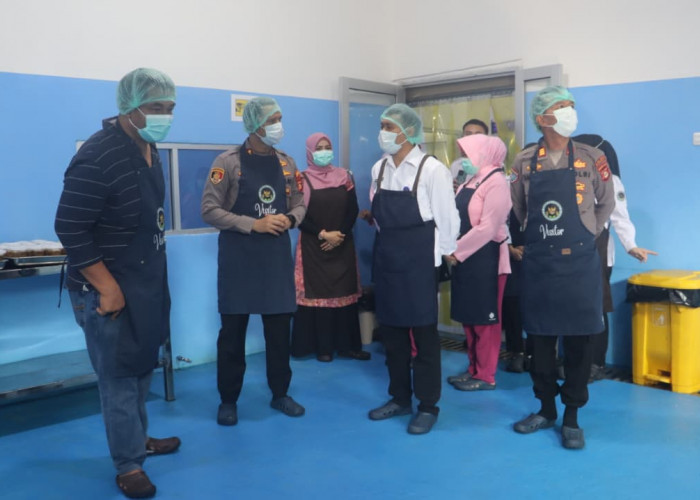 Kapolres Prabumulih Pastikan SPPG Siap Beroperasi, Program MBG Makin Matang