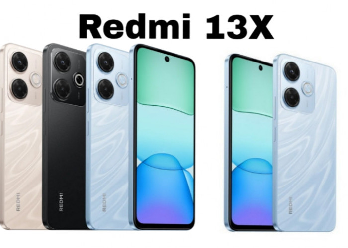 Xiaomi Redmi 13X, Layar Luas dan Performa Tangguh di Kelas Entry-Level