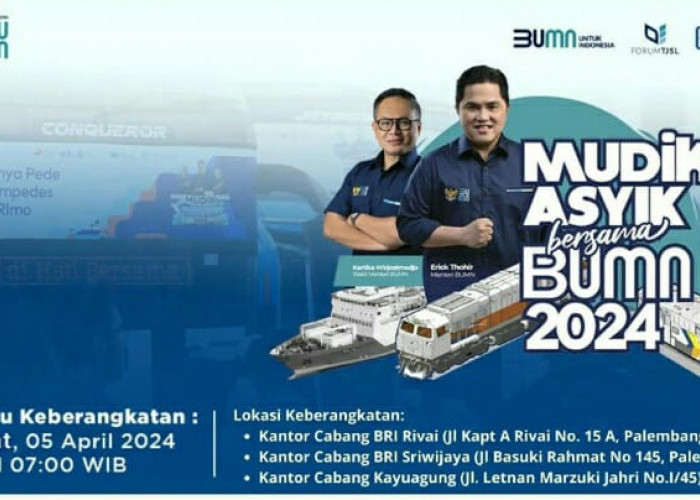Mudik Gratis Bank BRI 2024 (Palembang - Bandar Lampung): Rute Keberangkatan dan Syaratnya