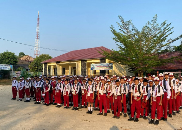 DPPKBPPPA Prabumulih Gaungkan GAMAS, Ayah Diajak Antar Anak di Hari Pertama Sekolah