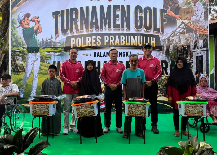 Meriahkan Hari Bhayangkara ke-80, Turnamen Golf Polres Prabumulih Perkuat Sinergi dengan Mitra Strategis