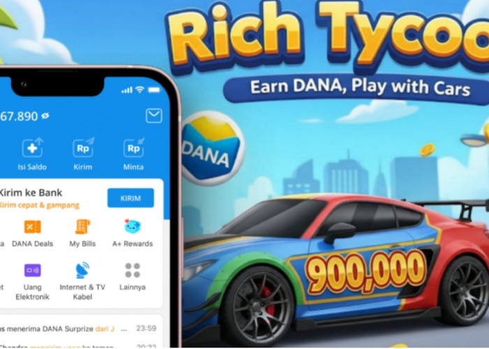 Main Sambil Rebahan, Bisa Dapat Saldo DANA? Intip Game Rich Tycoon