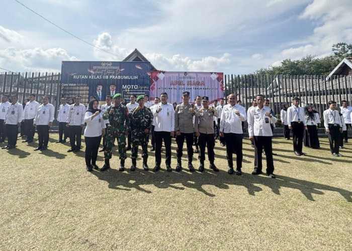 Rutan Prabumulih Perketat Pengamanan Jelang Natal dan Tahun Baru