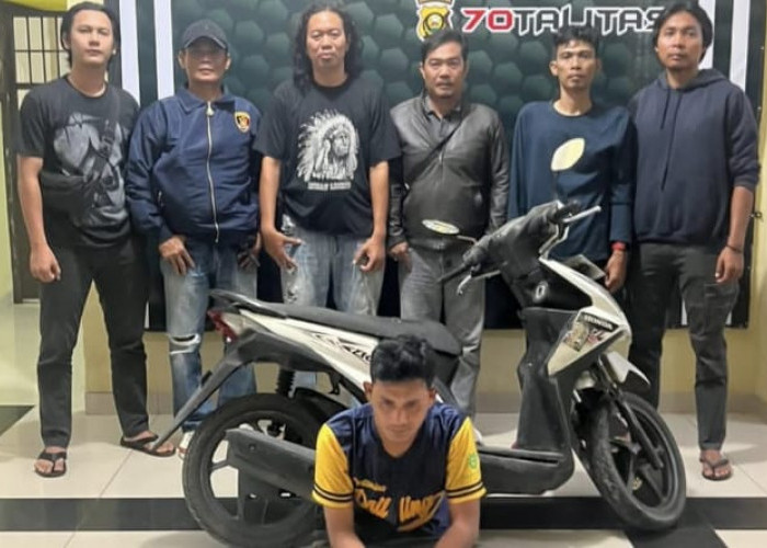 Tim Opsnal Singo Timur Bekuk Pelaku Penggelapan Motor di Prabumulih