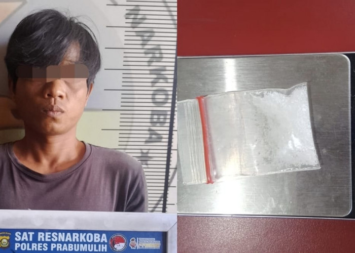 Hanya Demi Rp30 Ribu, Pria di Prabumulih Ditangkap sebagai Kurir Sabu