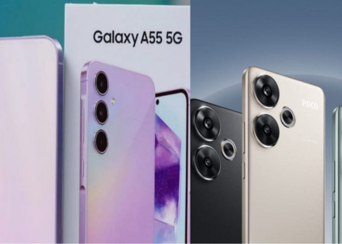 Poco F6 vs Samsung A55, Duel Mid-Range, Siapa yang Lebih Worth It?