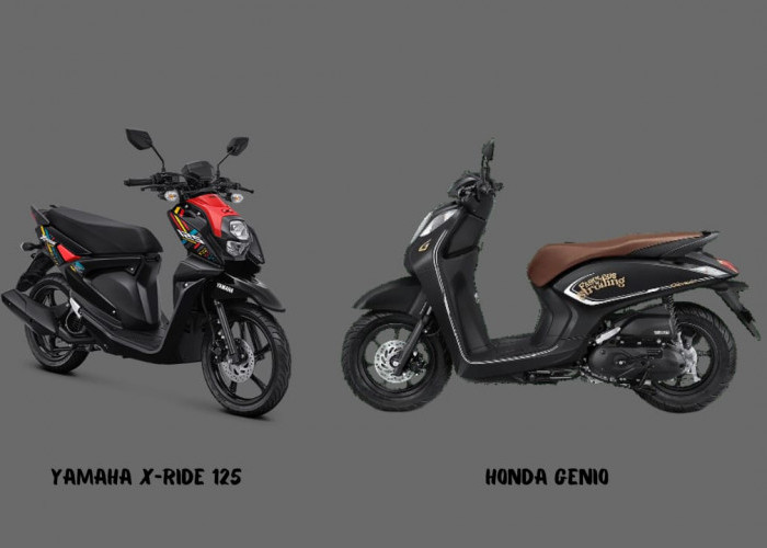 Honda Genio dan Yamaha X-Ride Motor Matic dengan Spek Memukau, Segini Harganya