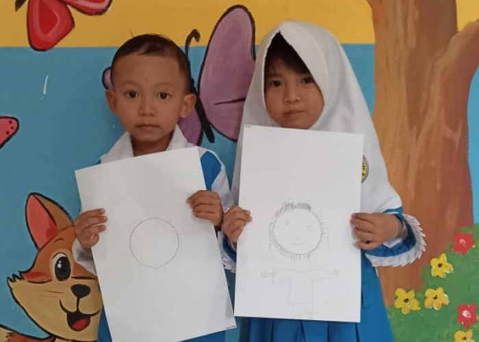 Kreatif Sejak Dini, Siswa TK IT Shoutul Quran Prabumulih Ubah Lingkaran Jadi Karya Unik