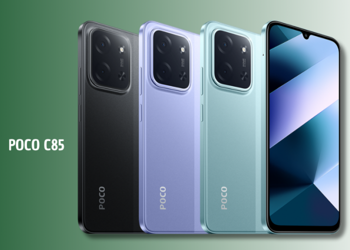Resmi Rilis! POCO C85 Tawarkan Baterai Super Awet dan Desain Stylish Harga Rp 1 Jutaan
