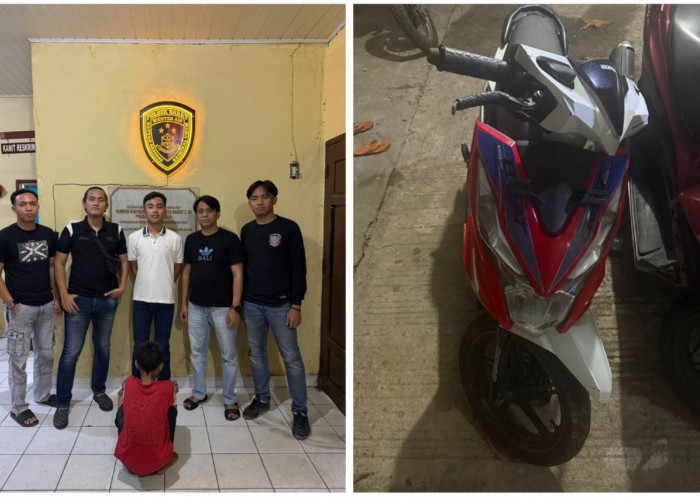 Motor Honda Beat Hilang Saat Pemilik Main PS di Prabumulih, Anak 14 Tahun Diamankan Polisi