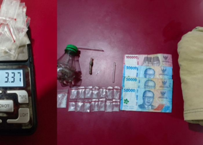 Penggerebekan di Prabumulih Timur, Polisi Amankan 15 Paket Sabu