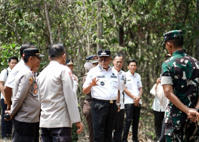 Karhutla Sindur Jadi Perhatian, Wali Kota Prabumulih Cek Langsung Lokasi