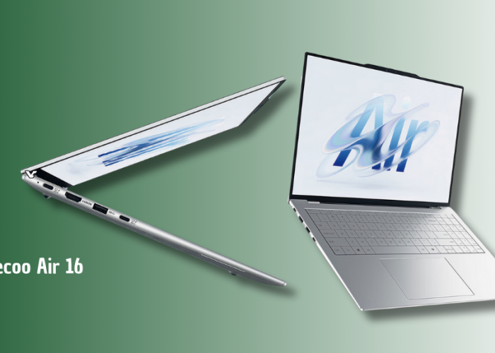 Saingi MacBook Air, Lecoo Air 16 Bawa Desain Tipis, RAM 32GB dan SSD 1TB