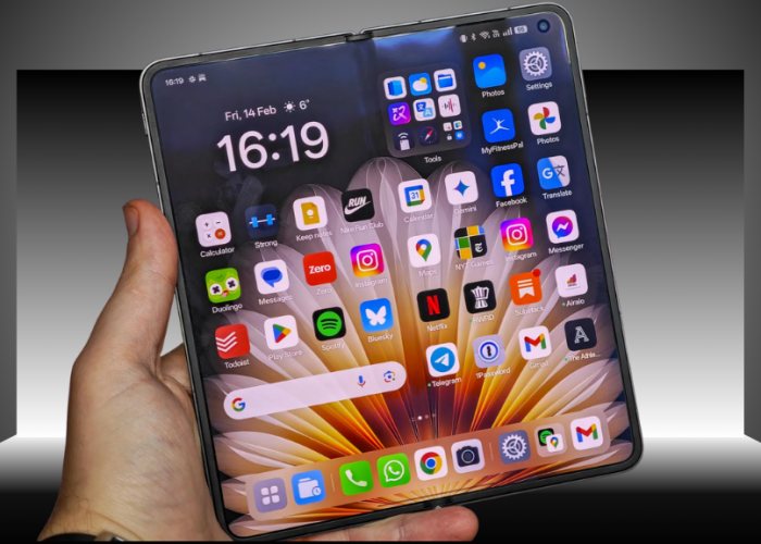 Oppo Pamer Oppo Find N6 dengan Layar Hampir Tanpa Lipatan