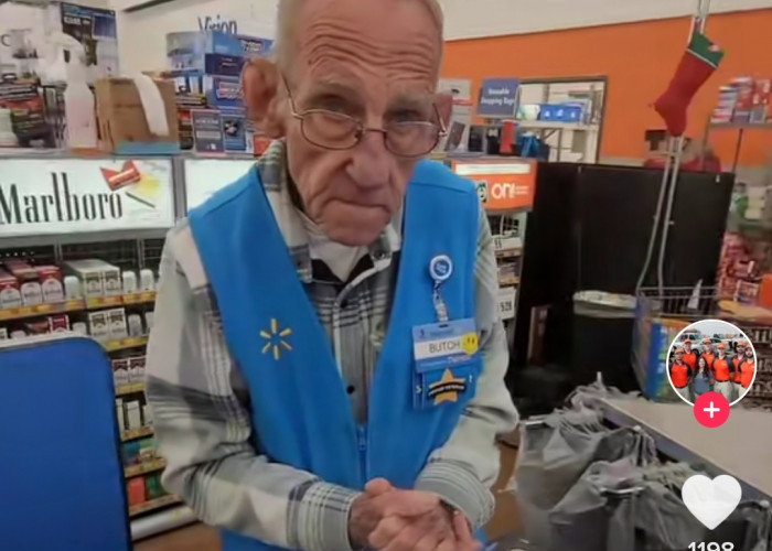 Viral Kakek Berusia 82 Pensiun Sebagai Kasir Walmart Usai Dapat Uang Rp1.6M
