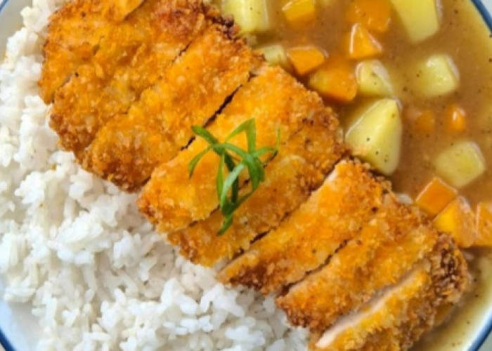 Resep Chicken Katsu Curry, Ayam Goreng Renyah dengan Kuah Kari Nikmat