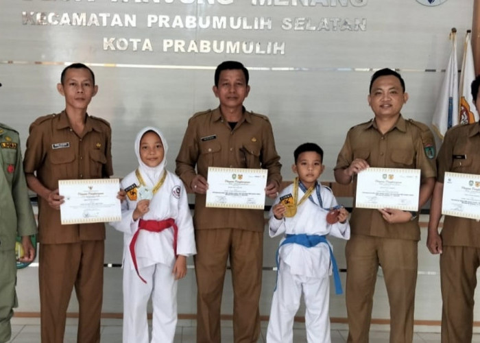 Siswa SD di Tanjung Menang Raih Medali di Ajang Karate FORKI Sumsel