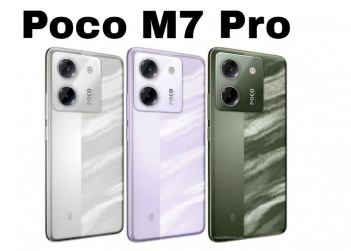 POCO M7 Pro 5G Warna Black, Performa Kencang dalam Balutan Desain Minimalis