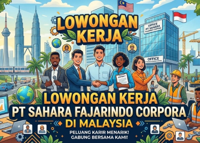 Kesempatan Emas! PT Sahara Fajarindo Corpora Buka Rekrutmen Kerja ke Malaysia