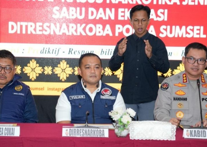 Jaringan Narkoba Besar di Sumsel Digagalkan, Ribuan Pil Ekstasi dan Sabu Disita