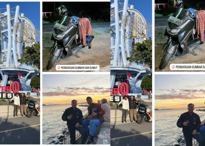 Tunggangi Sepeda Dua, Dua Pemuda Asal Prabumulih Habiskan Waktu 2 Minggu Perjalanan ke Sabang